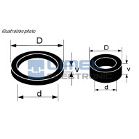 Gumička R358 * 17,0 x 11,5 x 5,7mm * sklad 12ks